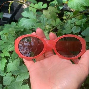 Pink Cute Sunglasses Costume Party